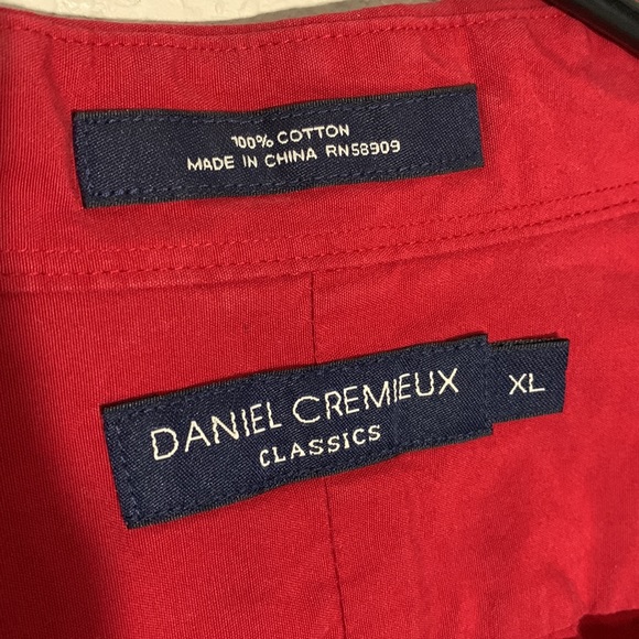 Classic Daniel C. Red Button Down - Picture 3 of 7